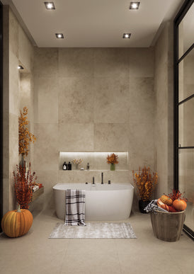 Cadă din compozit albă lucioasă Anna