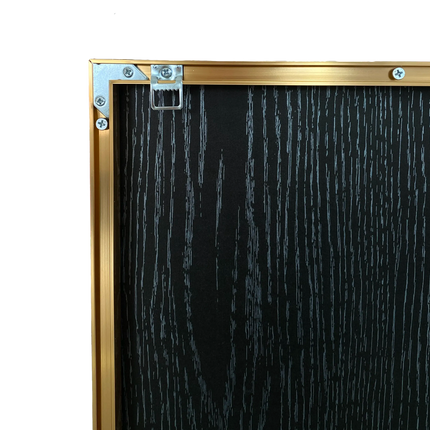 Tablou abstract cu accente albastre și glitter – 80×60 cm | Olivy