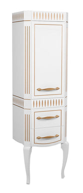 Soldat pe pardoseală Royal, Alb+Auriu Aqua Rodos