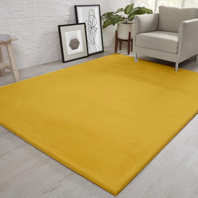 Covor Pufos Rabbit Veronico Galben barak