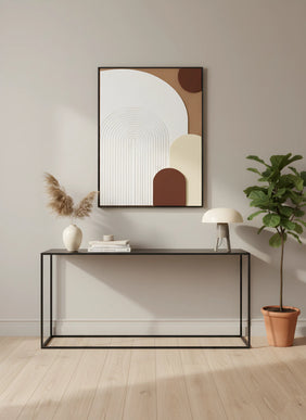 Tablou geometric cu relief – 80×60 cm | Olivy