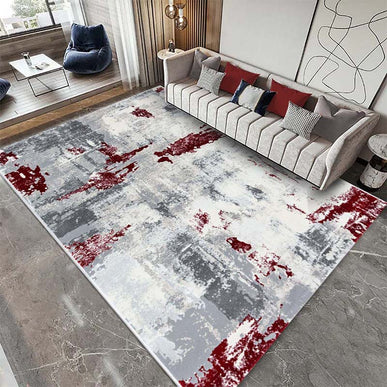Covor Modern Rose 36506C Roșu/Gri armeda