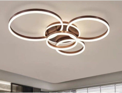 Lustra LED 360W Maro 4 cercuri cu Telecomanda 5184/600+500+400+300 CF LMX