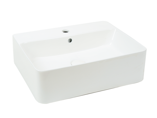Lavoar ceramic dreptunghiular A450 – alb lucios