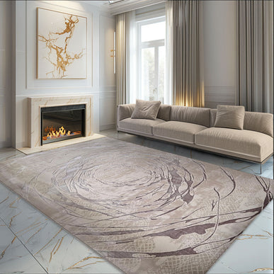 Covor Elif Silky Soft Wave Crem Bej/ F353A barak