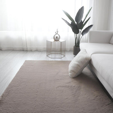 Covor Pufos Rabbit Veronico Cafea barak