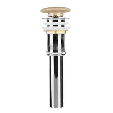 Ventil lavoar tip pop-up cu capac ceramic bej