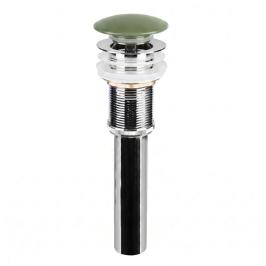 Ventil lavoar tip pop-up cu capac ceramic verde jade