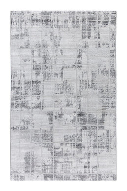 Covor Lusso Grey Antracit – Design Geometric Urban www.olivy.ro