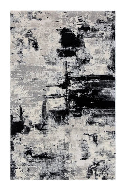 Covor living Rose 51272 Negru/ Gri armeda