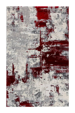 Covor living Rose 51272 Roșu/ Gri armeda