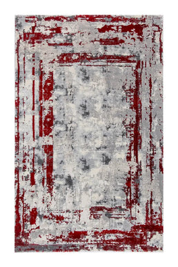 Covor living Rose 50122 Roșu/ Gri armeda