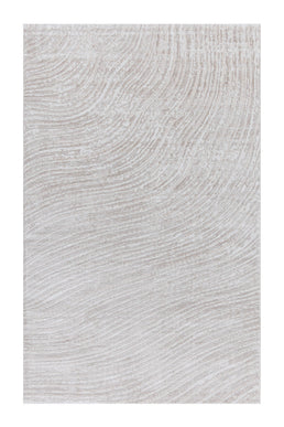 Covor modern Lusso Cream Beige – Design Fluid, Textură Moale și Elegantă www.olivy.ro