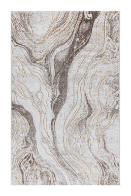 Covor San Marco Cream Brown – Eleganță Naturală cu Tonuri Pământii www.olivy.ro