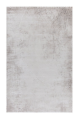 Covor Lusso Cream Brown – Design Circular Elegant și Calitate Premium www.olivy.ro