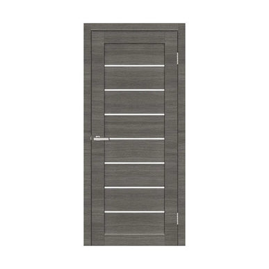 Ușă de interior Deco 10 cu toc fix, Ash line Omis