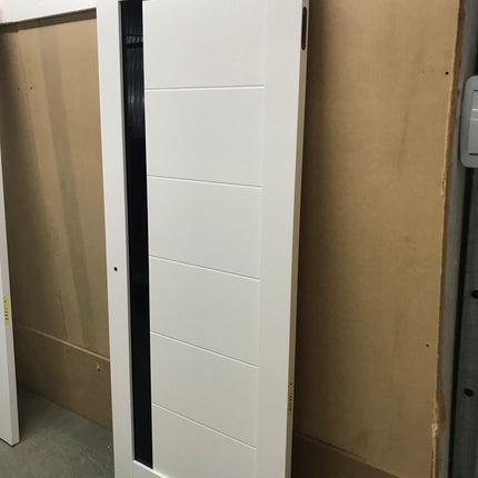 Ușă interior Millenium ML-643 – Design modern cu fereastră laterală elegantă / Millenium - Carlo Porte www.olivy.ro