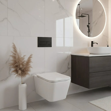 Vas WC Suspendat Rimless - Elegant White