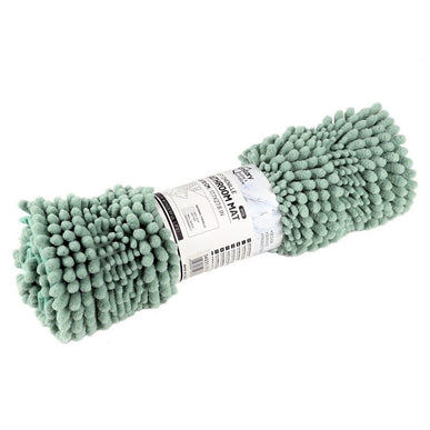 Covoras baie, SANITARY, Microfibra, 45x70 cm, Menta, Dreptunghiular