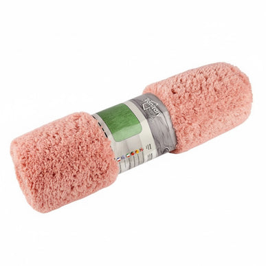 Covoras baie, SANITARY, Microfibra, 45x75 cm, Somon , Dreptunghiular