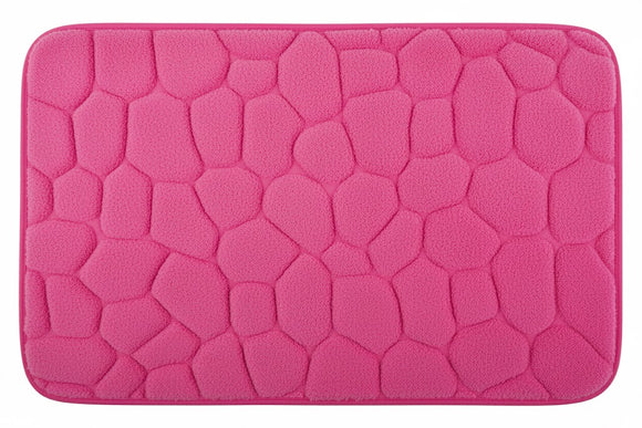 Covoras baie, SANITARY, Microfibra, 45x70 cm, Fucsia , Dreptunghiular