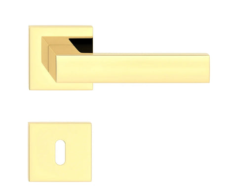 Manere usi CUBE SLIM auriu lucios TM