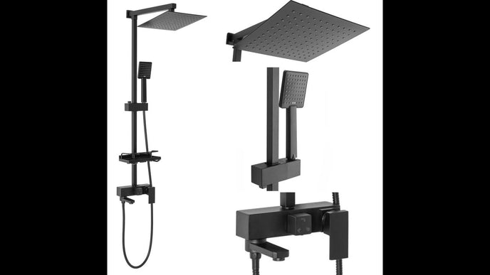 Coloana de dus JACK Black negru www.olivy.ro