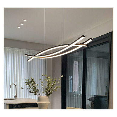 Lustră LED Modernă – Eleganță și Iluminare Eficientă - G3937 BK LMX