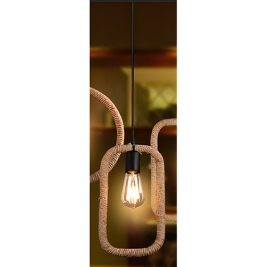 Lustra Rustica Tip Pendul, Dreptunghi 8857 A LMX