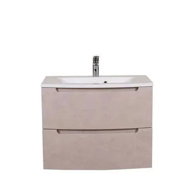 Mobilier de baie suspendat Headway beton-beige Aqua Rodos