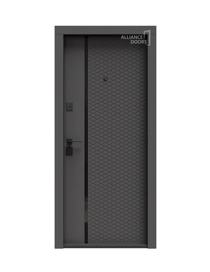 Usa intrare milano (soft touch gri /alb mat interior)