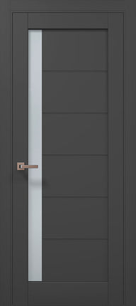 Ușă interior Millenium ML-643 – Design modern cu fereastră laterală elegantă / Millenium - Carlo Porte www.olivy.ro