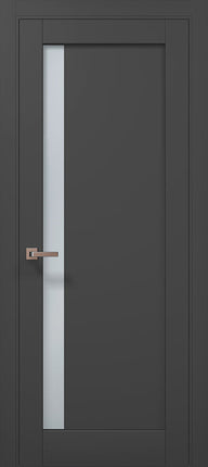 Ușă de interior ML 64 – Eleganță Minimalistă cu Geam Lateral / Millenium - Carlo Porte www.olivy.ro