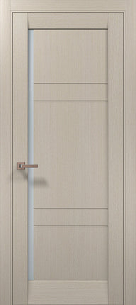 Ușă de interior ML-614 – cu panouri orizontale și geam satinat / Millenium - Carlo Porte www.olivy.ro