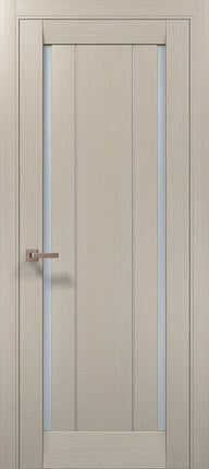 Ușă de interior ML-622 – geam mat dublu + riflaje verticale, design modern / Millenium - Carlo Porte www.olivy.ro