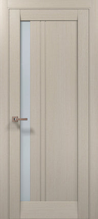 Ușă interior ML 642 cu model vertical și geam lateral – Design modern si finisaj satin / Millenium - Carlo Porte www.olivy.ro