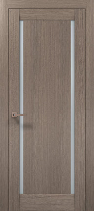 Ușă de interior ML-62 cu două benzi de sticlă satin – stil elegant / Millenium - Carlo Porte www.olivy.ro