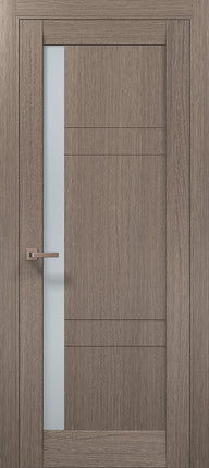 Ușă de interior Millenium ML 644 – Eleganță echilibrată cu fereastră verticală laterală / Millenium - Carlo Porte www.olivy.ro