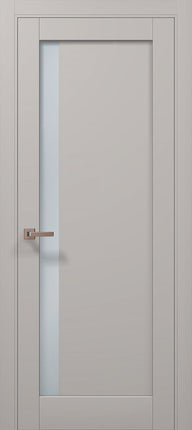 Ușă de interior ML 64 – Eleganță Minimalistă cu Geam Lateral / Millenium - Carlo Porte www.olivy.ro