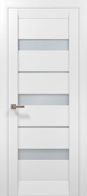 Ușă de interior ML 22 – Design cu fâșii orizontale și sticlă  / Millenium - Carlo Porte www.olivy.ro