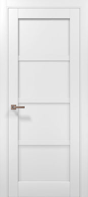 Ușă de interior ML 33 – Design minimalist cu 3 traverse orizontale / Millenium - Carlo Porte www.olivy.ro