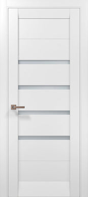 Ușă Interior ML-59 – Design Modern cu 4 Inserții Satinate / Millenium - Carlo Porte www.olivy.ro