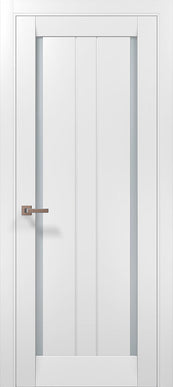 Ușă de interior ML-621 cu geam dublu lateral și riflaj vertical / Millenium - Carlo Porte www.olivy.ro