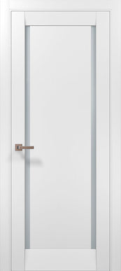 Ușă de interior ML-62 cu două benzi de sticlă satin – stil elegant / Millenium - Carlo Porte www.olivy.ro