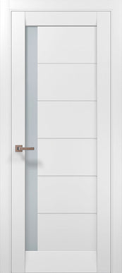 Ușă interior Millenium ML-643 – Design modern cu fereastră laterală elegantă / Millenium - Carlo Porte www.olivy.ro