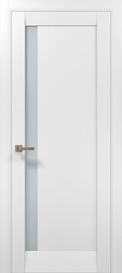 Ușă de interior ML 64 – Eleganță Minimalistă cu Geam Lateral / Millenium - Carlo Porte www.olivy.ro