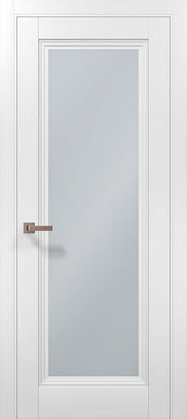 Ușă interior ML 715 – Cu sticlă satinată centrală, eleganță și lumină / Millenium - Carlo Porte www.olivy.ro