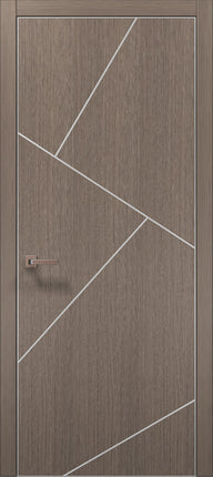 Ușă interior PL 15 – Design geometric avangardist, stil arhitectural urban / Plato - Carlo Porte www.olivy.ro