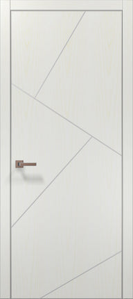 Ușă interior PL 15 – Design geometric avangardist, stil arhitectural urban / Plato - Carlo Porte www.olivy.ro