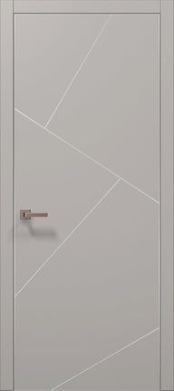 Ușă interior PL 15 – Design geometric avangardist, stil arhitectural urban / Plato - Carlo Porte www.olivy.ro